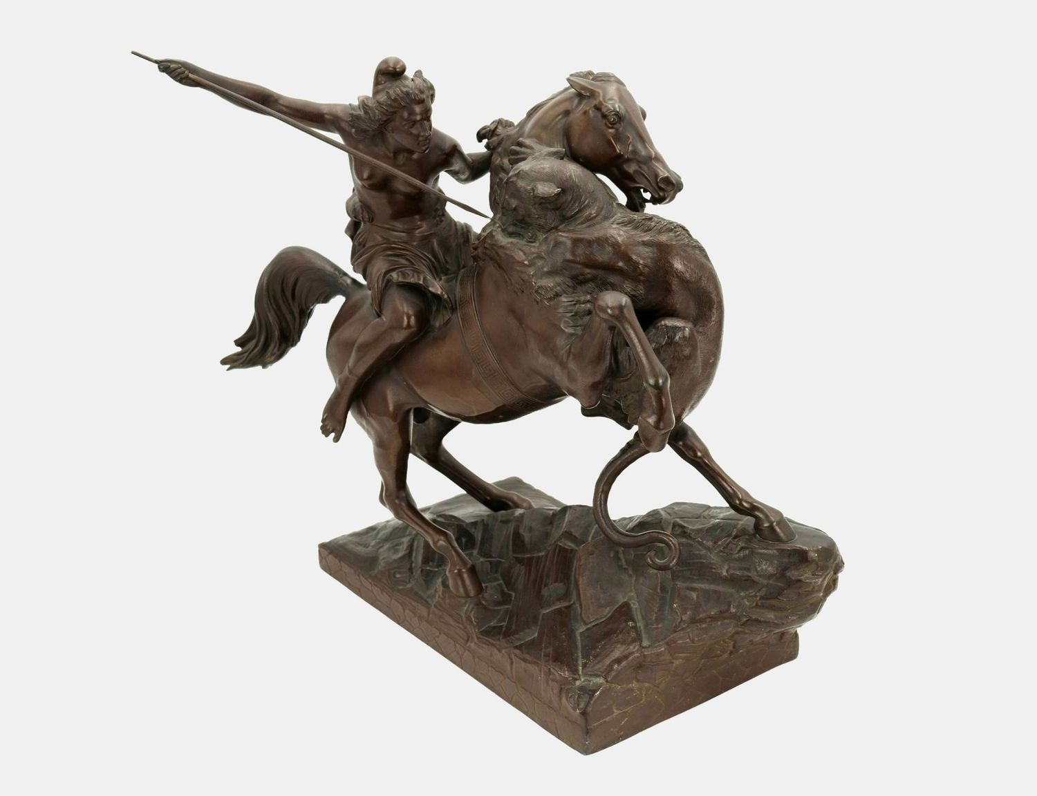 Kiss, August (1802-1865), Kämpfende Amazone, um 1880