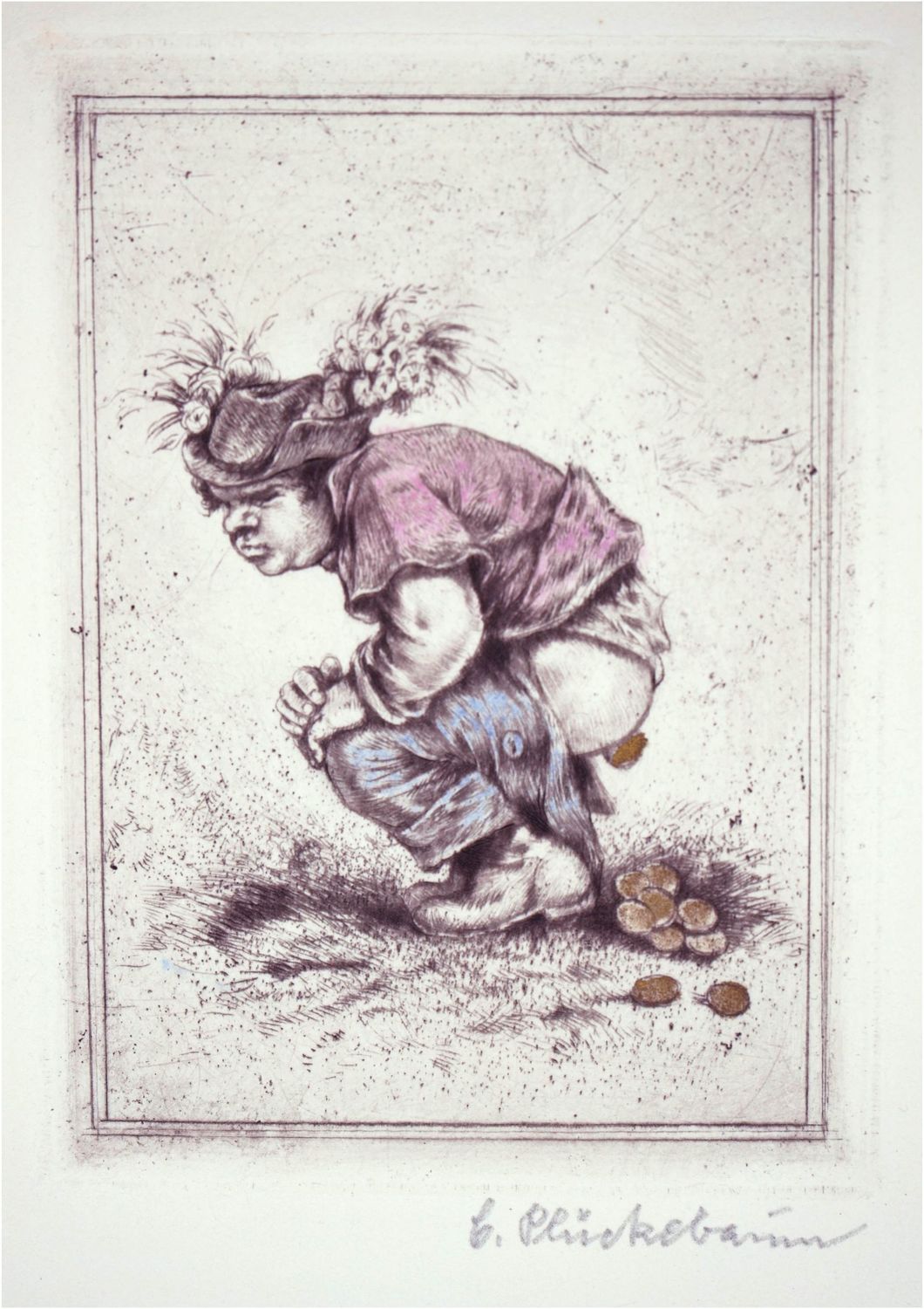 Plückebaum, Carl (1880-1952), Der Talismann (sog. Dukatenscheisser)