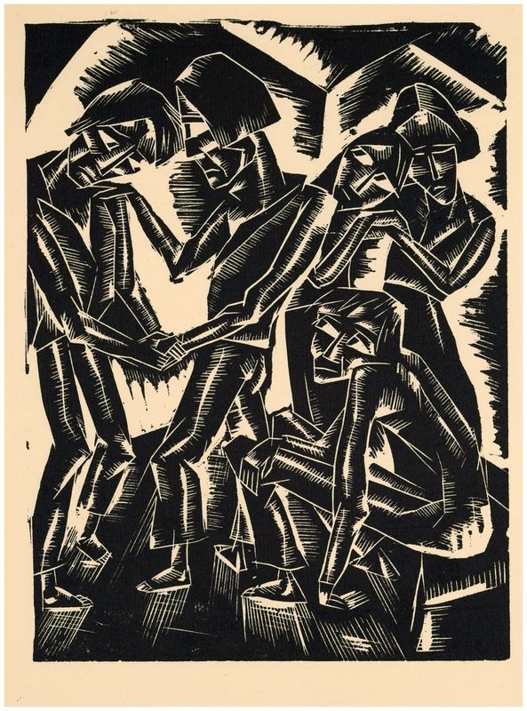 Smith, Eddy (1895-1957), Das Beileid, 1914