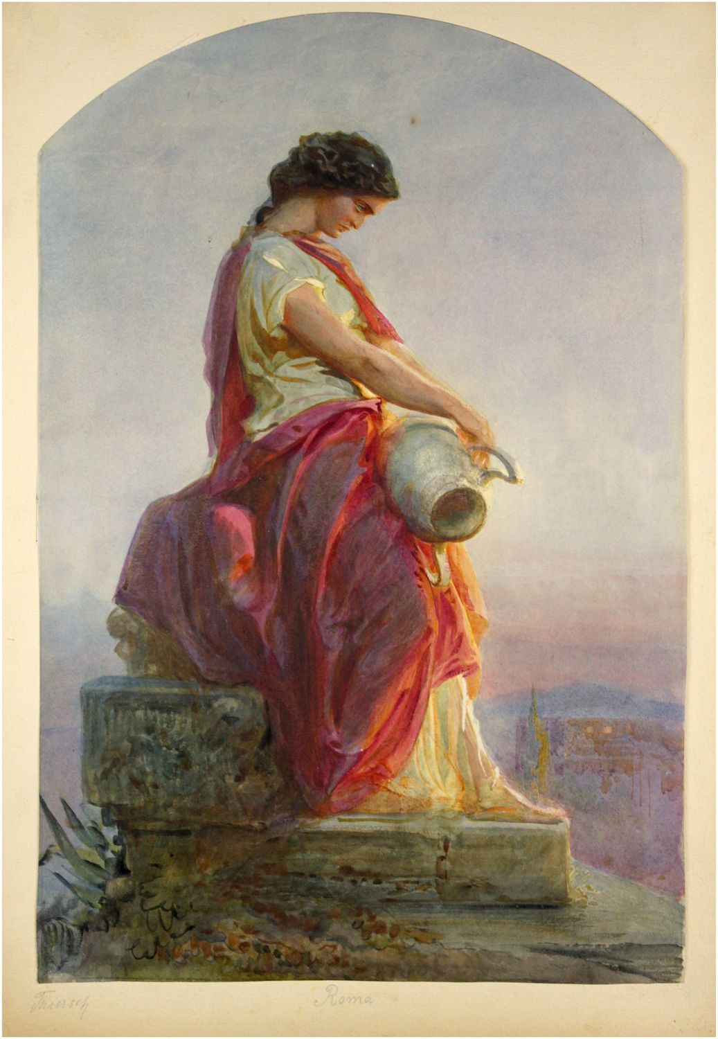 Thiersch, Ludwig (1825-1909), Roma