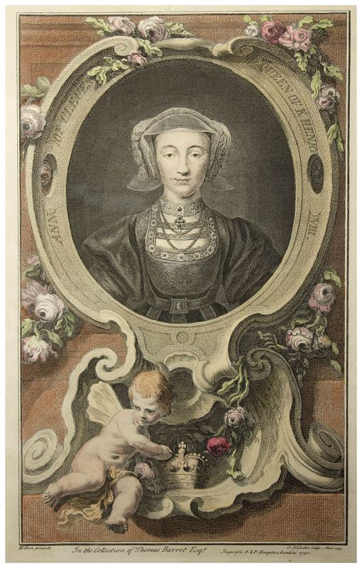 Houbraken, Jacobus (1698-1780), Anna von Kleve, 1739
