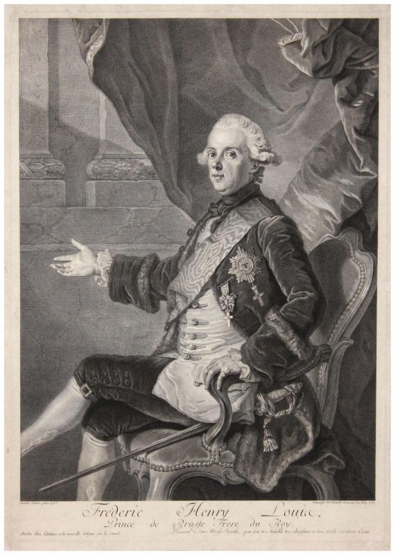 Schmidt, Georg Friedrich (1712-1775). Prinz Heinrich von Preußen, 1767