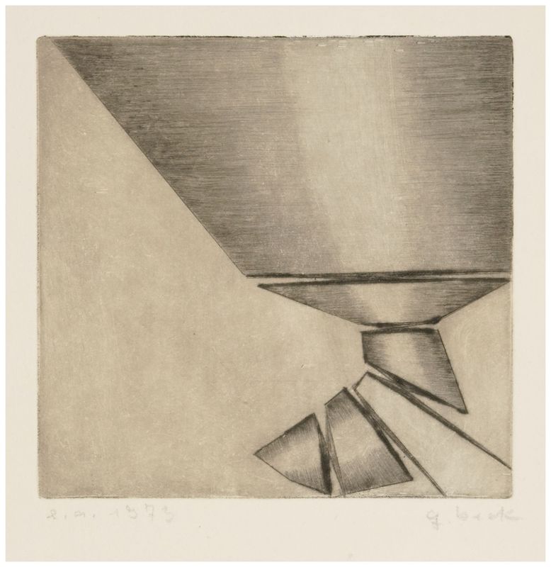 Beck, Gerlinde (1930-2006), Ohne Titel, 1973