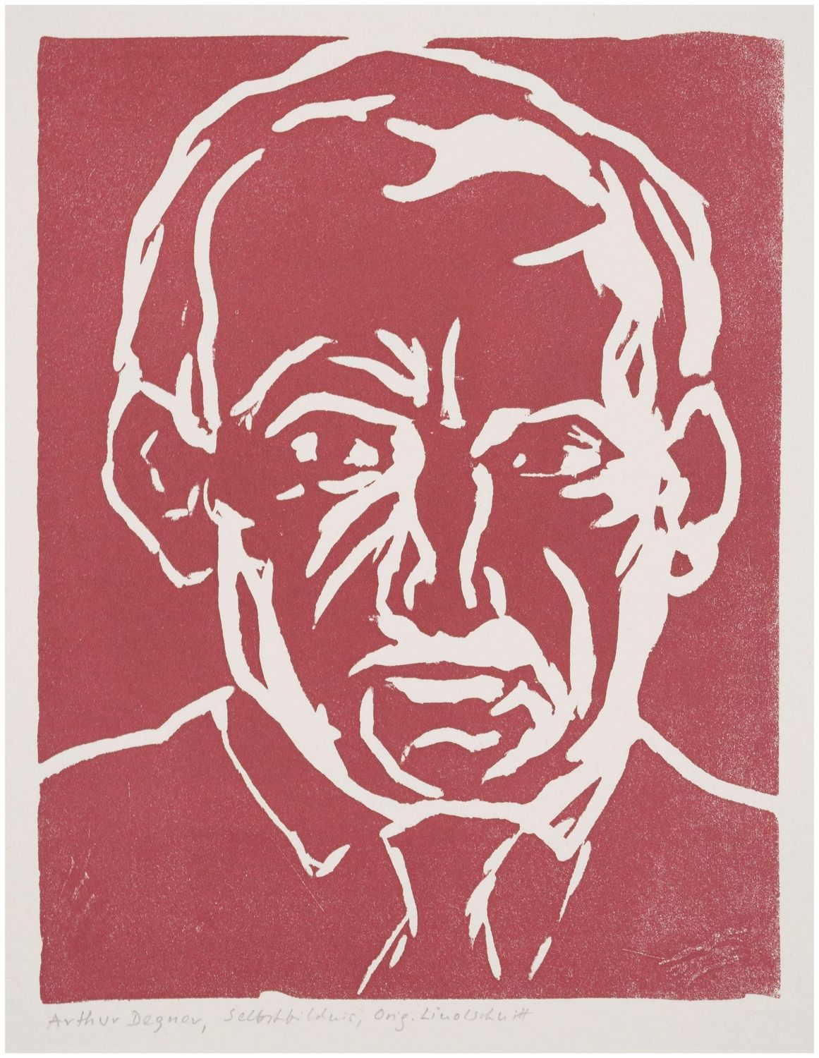 Degner, Arthur (1888-1972), Selbstbildnis, um 1950