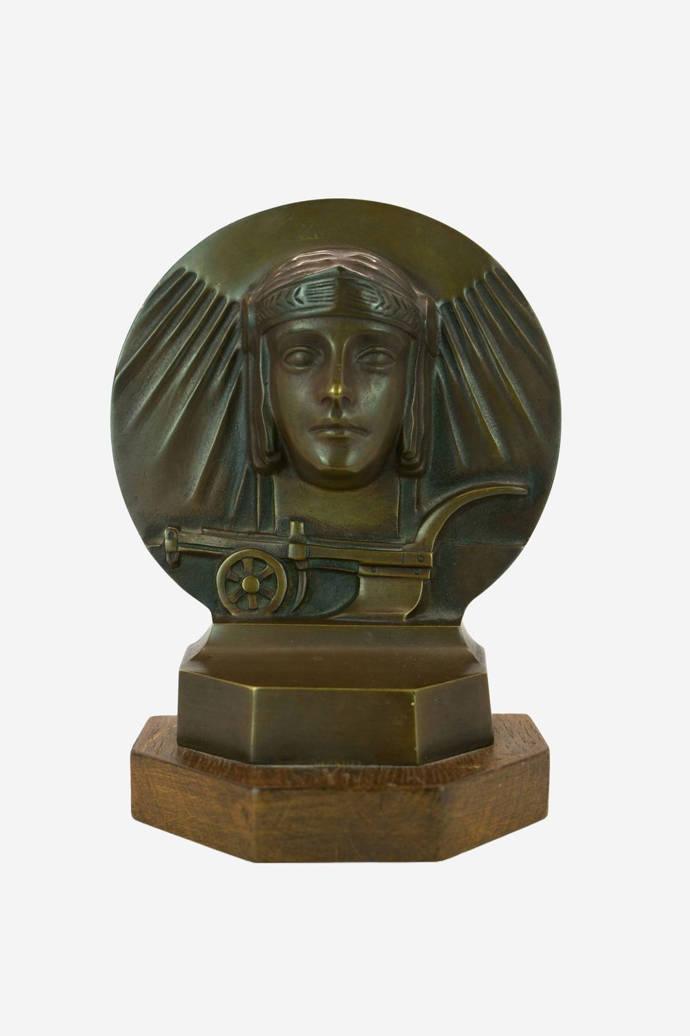 Anonymous, Sun God Ra (bookend), c. 1935