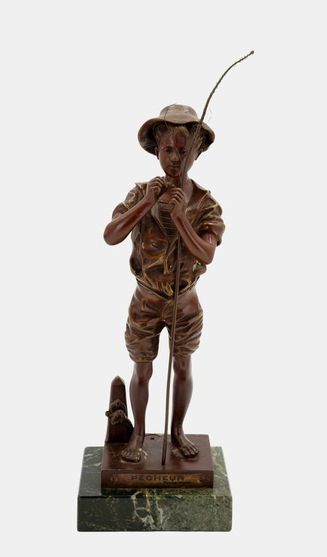 Lavergne, Adolphe Jean (1863-1928), Pecheur, um 1890