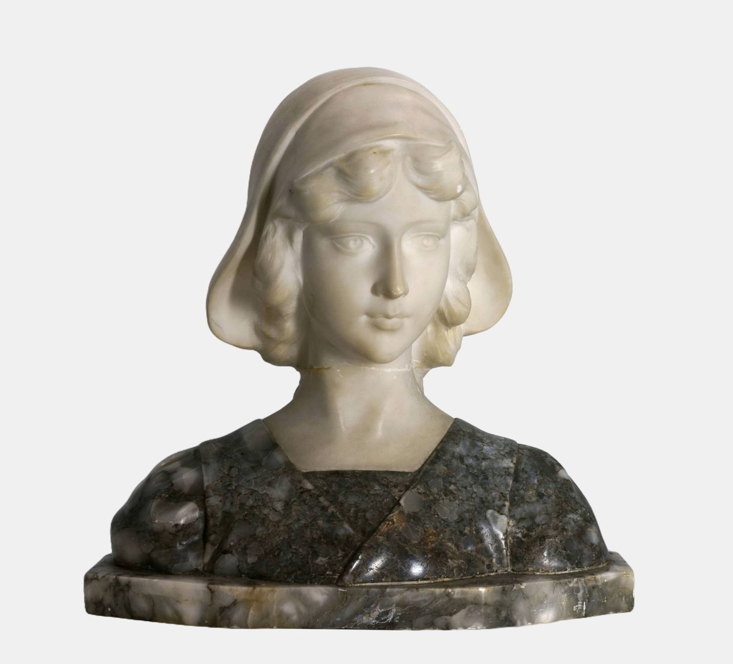 Anonymous, Bust of a young woman, c. 1900 Anonymous, Bust of a young woman, c. 1900