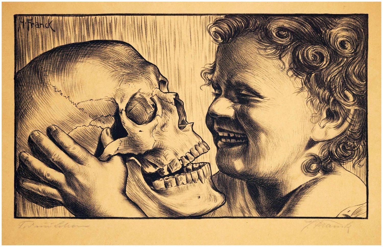 Frank, Hans (1884-1948), Death and Life, 1911 Frank, Hans (1884-1948), Death and Life, 1911