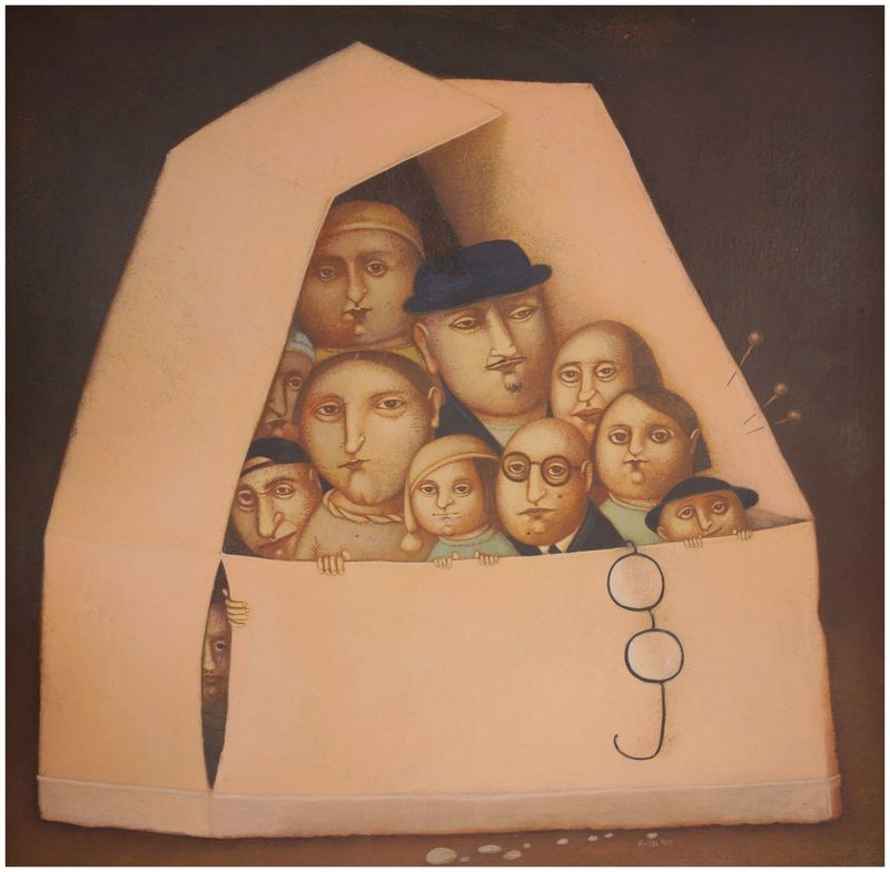 Victorovna Kraschina-Shadov, Alla (*1958), Small Box, 1999