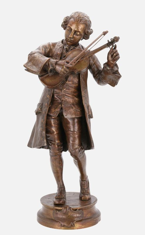 Gaudez, Adrien Etienne (1845-1902), Mozart, um 1880