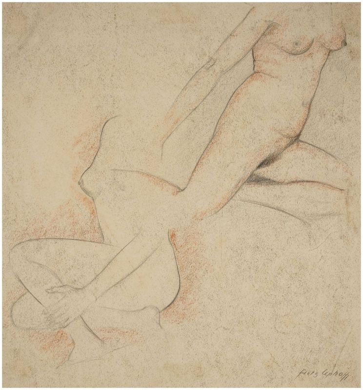Uphoff, Fritz (1890–1966), Two Acts in Motion, ca. 1930 Uphoff, Fritz (1890–1966), Two Acts in Motion, ca. 1930