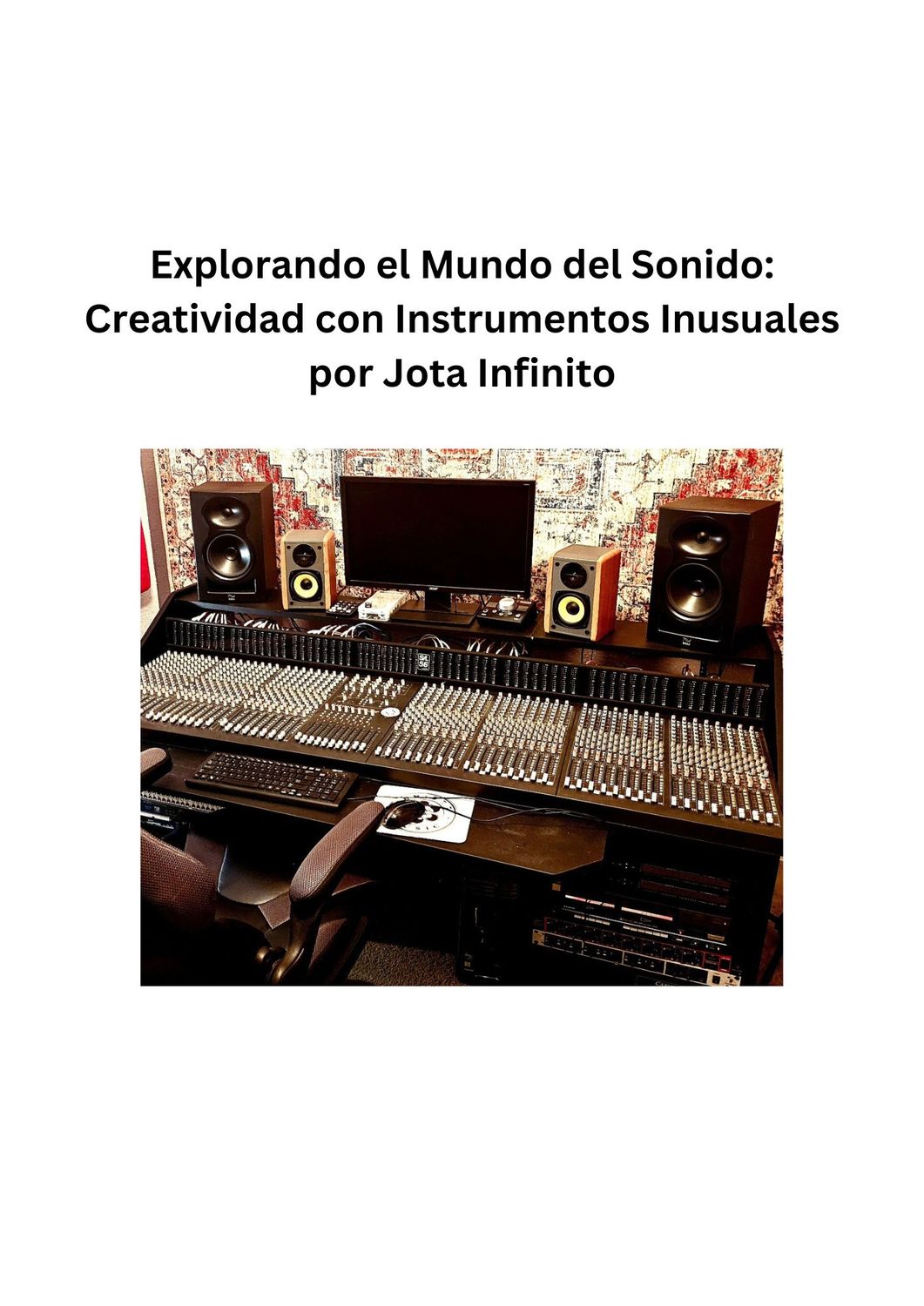 Explorando el Mundo del Sonido