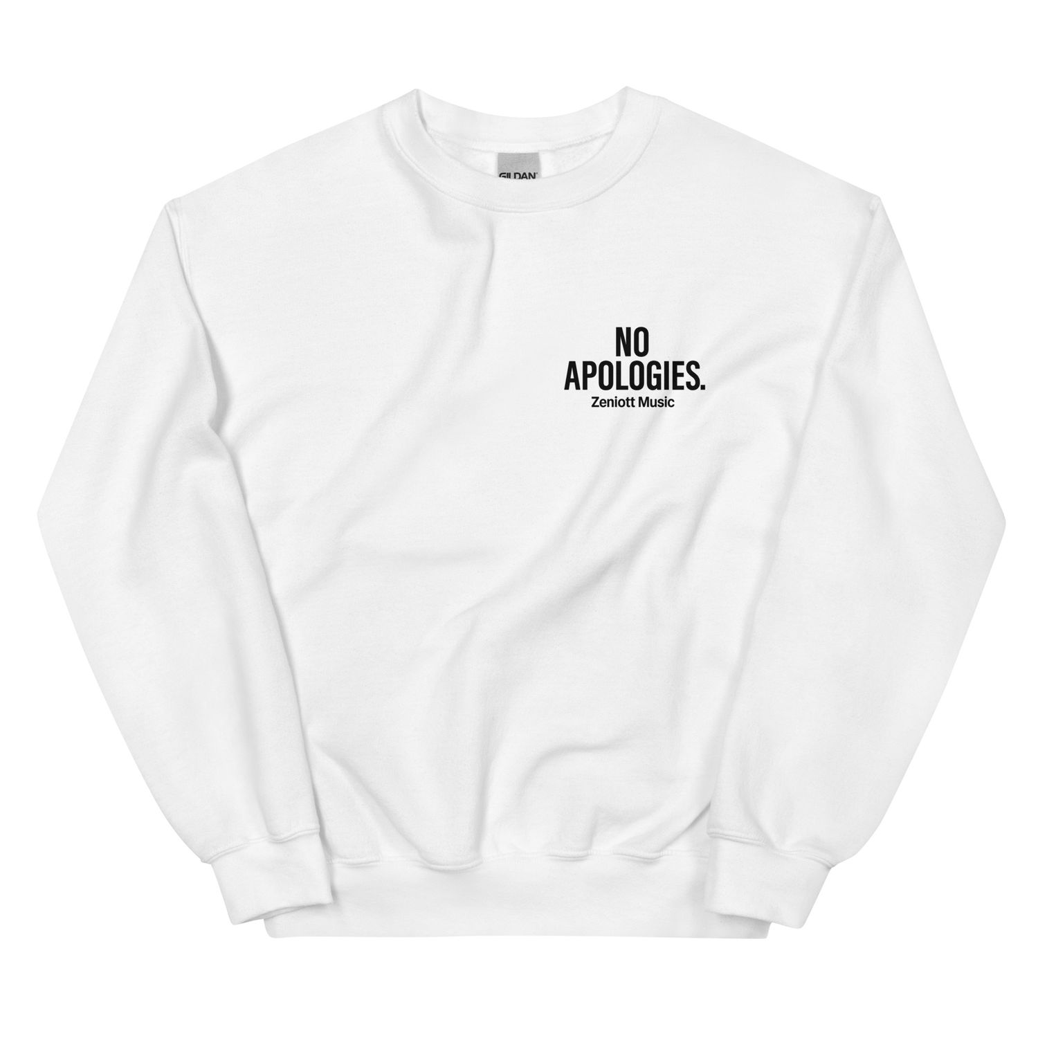 NO APOLOGIES — Unisex Sweatshirt