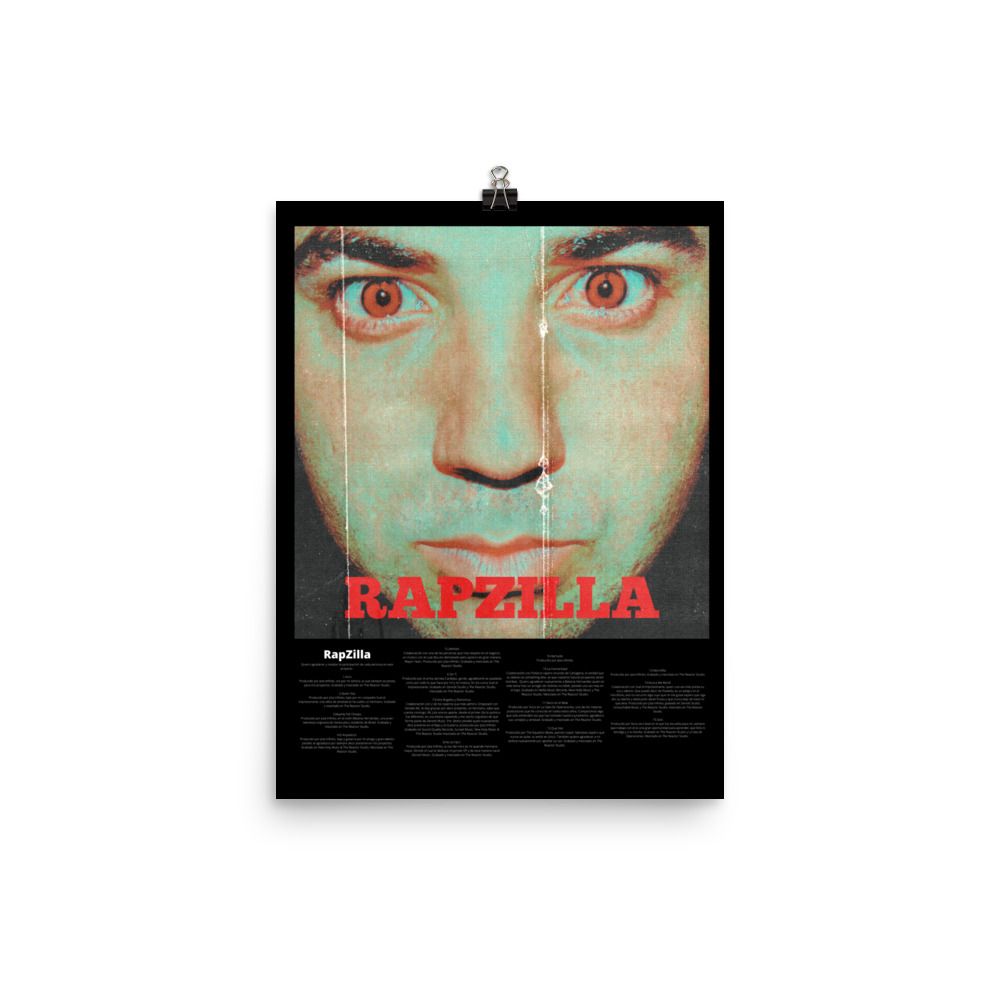 RAPZILLA — Poster (12×16)