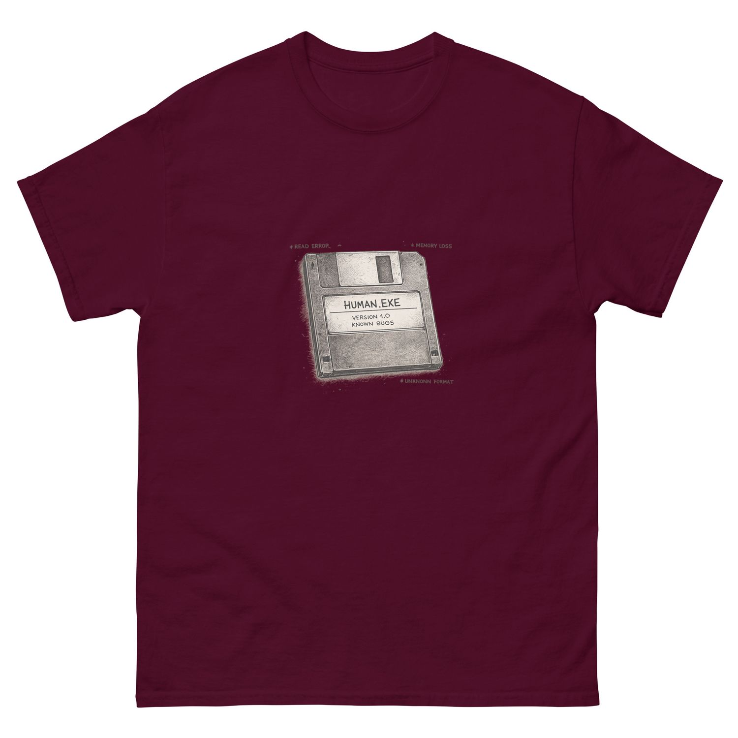 HUMAN.EXE – Classic Tee