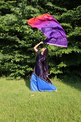 GLORY HALLELUJAH. Silk Worship Flags