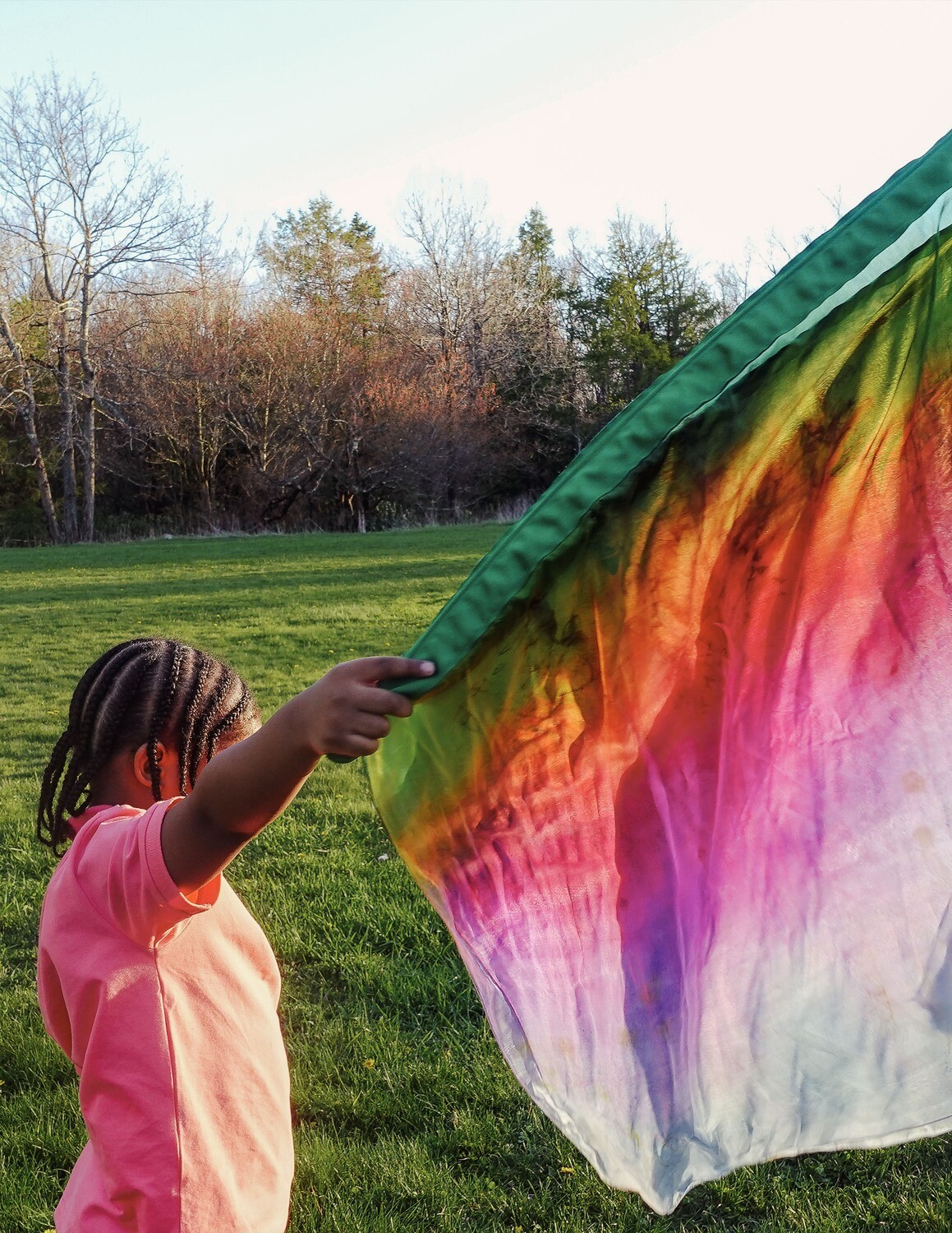 SMILES. Silk Worship Flags