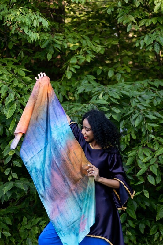 THE SOUND OF THE RUSHING WIND. Prayer Shawl