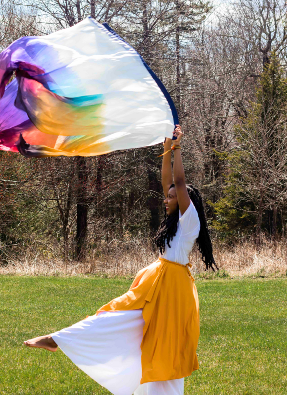 HOLY FIRE. Silk Worship Flags