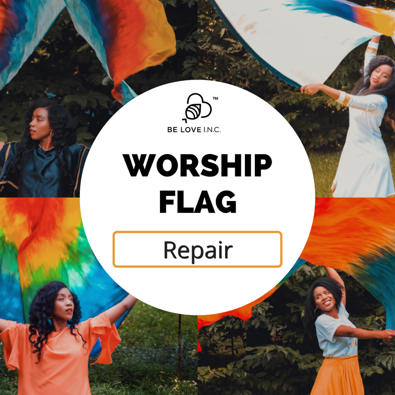 WORSHIP FLAG REPAIR. Worship Flags w/ Rod