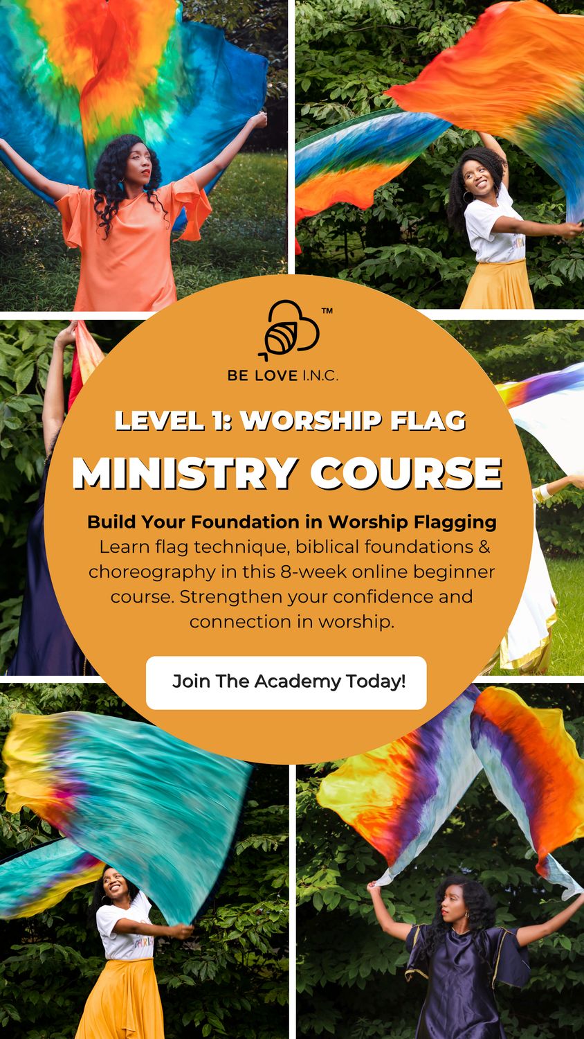 WORSHIP FLAG MINISTRY COURSE (Online – Starts July 7, 2025) Level 1
