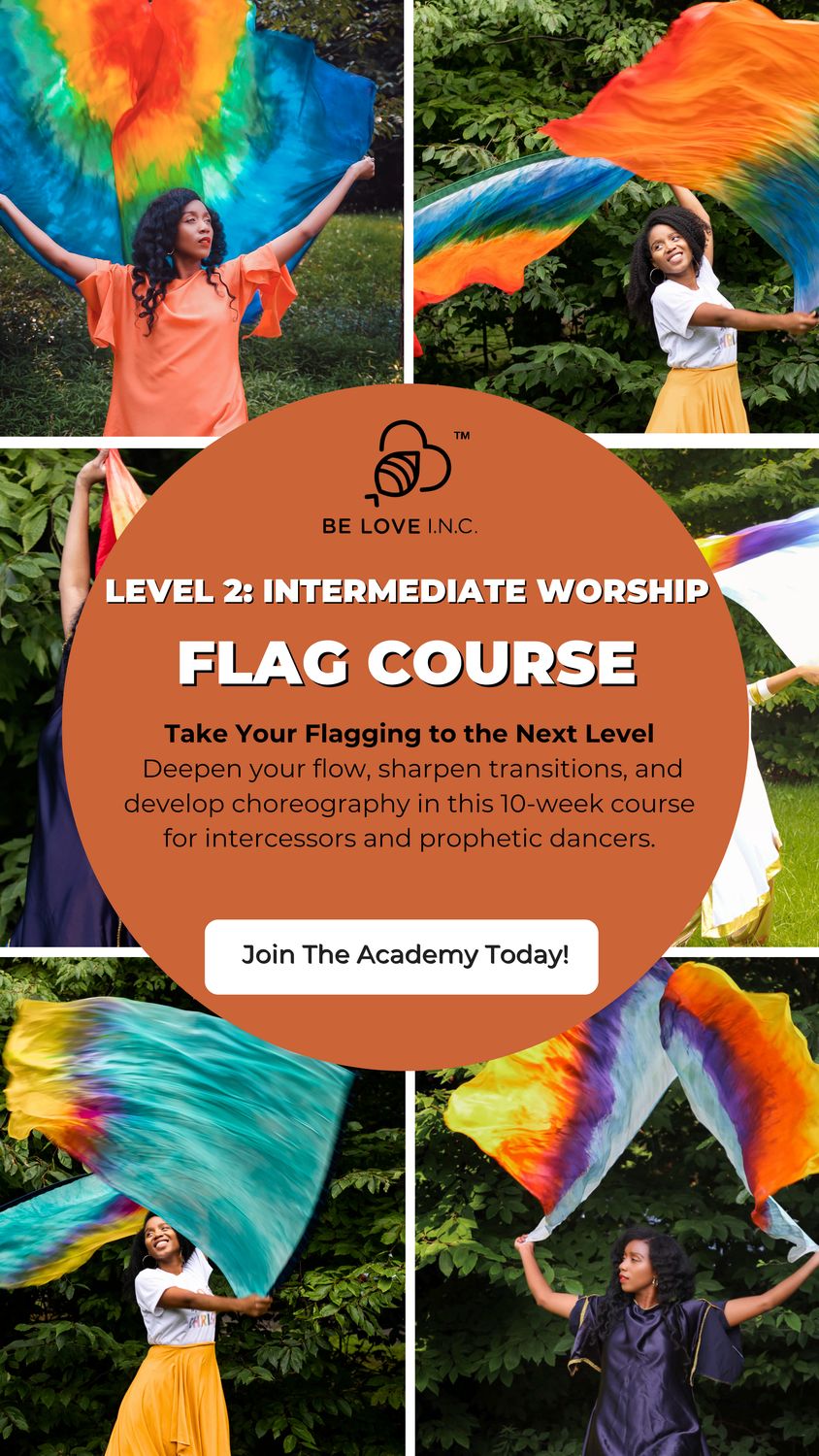 INTERMEDIATE WORSHIP FLAG COURSE (Online – Starts July 7, 2025) Level 2