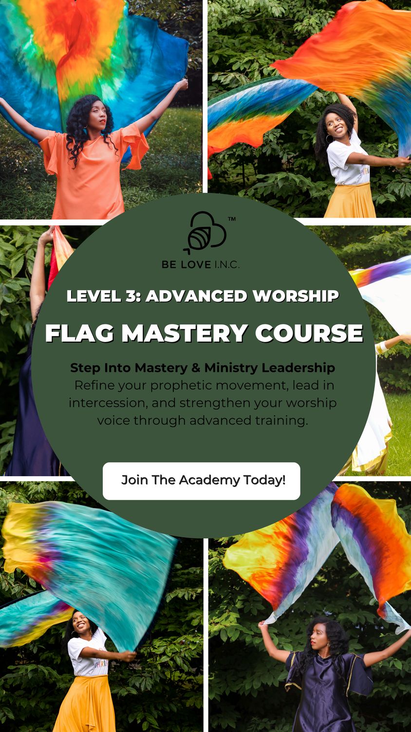 ADVANCED WORSHIP FLAG MASTERY COURSE (Online -Starts July 7, 2025) Level 3