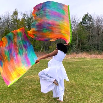 COAT OF MANY COLORS. Silk Worship Flags