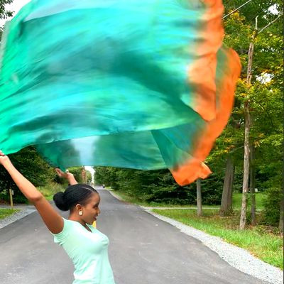 FOREST. Silk Worship Flags