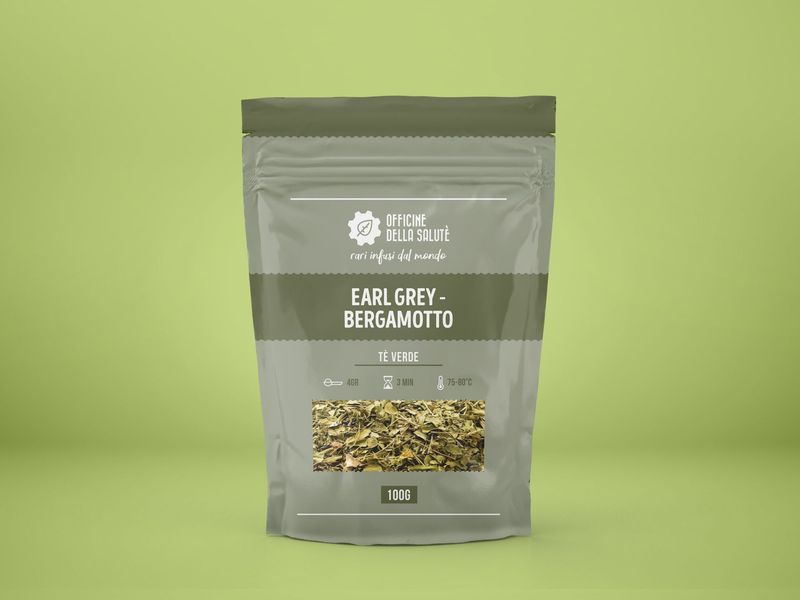 EARL GREY BIO – Bergamotto 100g – Tè Verd