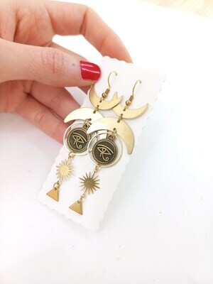 Celestial boho Earrings