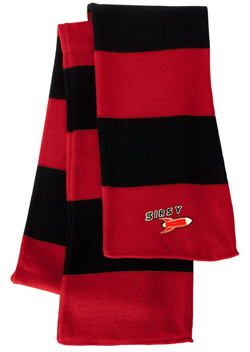 SIRSY "Red Rocket" Winter Scarf