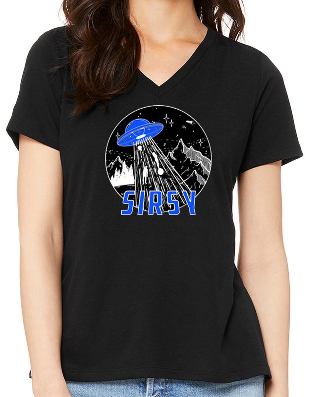 SIRSY "UFO" Women's V-Neck Tee
