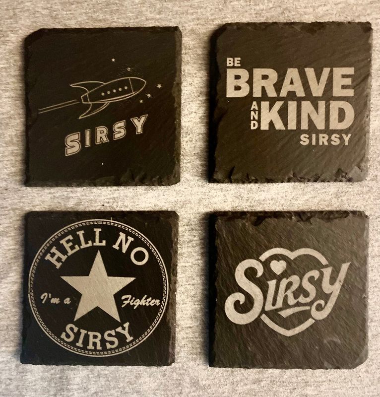 SIRSY 'Slate Coasters'