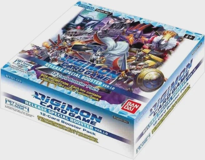 Digimon release special booster