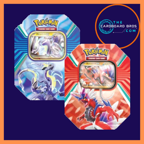Pokemon Paldea Legends Tin (Miradon &amp; Kiradon Ex)
