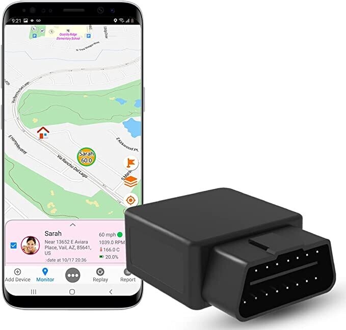 CAR FINANCING GPS TRACKER- RECOVERY MODE WITH STARTER CUT-OFF V4G-OBD including 5 years of air time