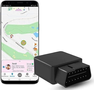 CAR FINANCING GPS TRACKER- RECOVERY MODE WITH STARTER CUT-OFF V4G-OBD including 5 years of air time