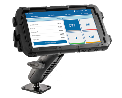 GEOTAB - Tablet option for electronic Log Book (DCE)