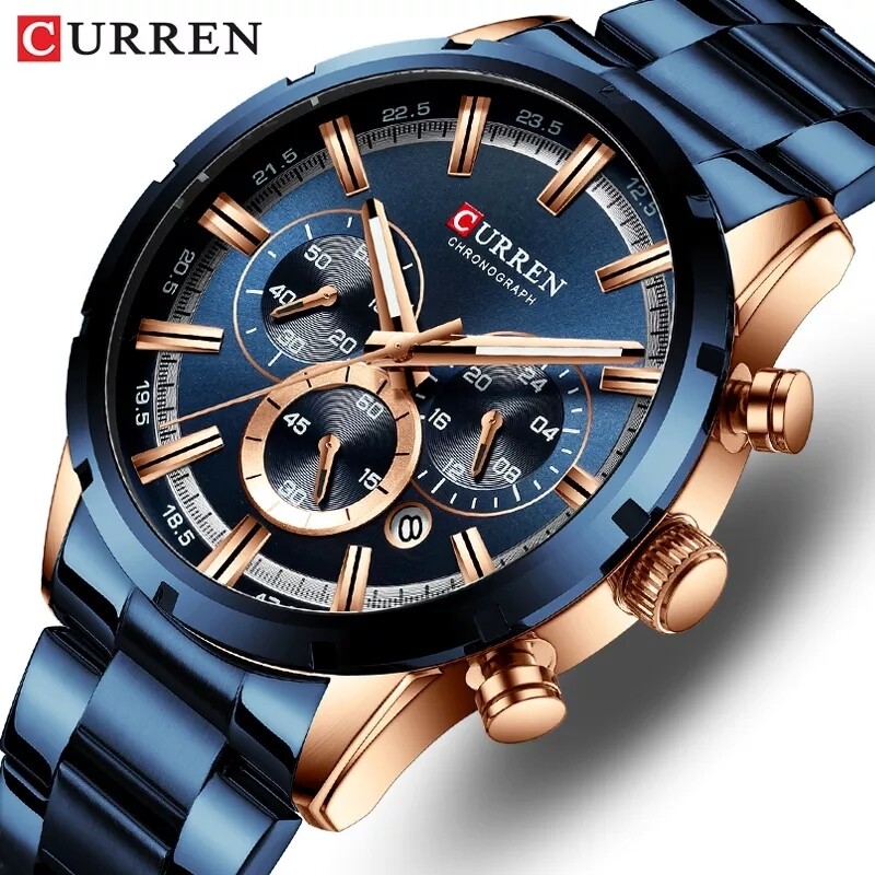Curren Luxury Sports Quartz Wristwatch