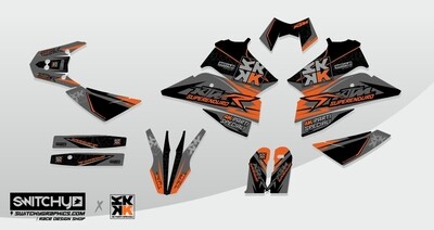 GRAPHIC KIT FOR KTM SUPER ENDURO 950