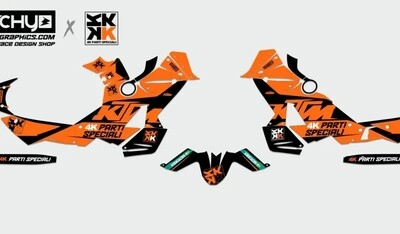 GRAPHIC KIT FOR KTM 990 ADVENTURE