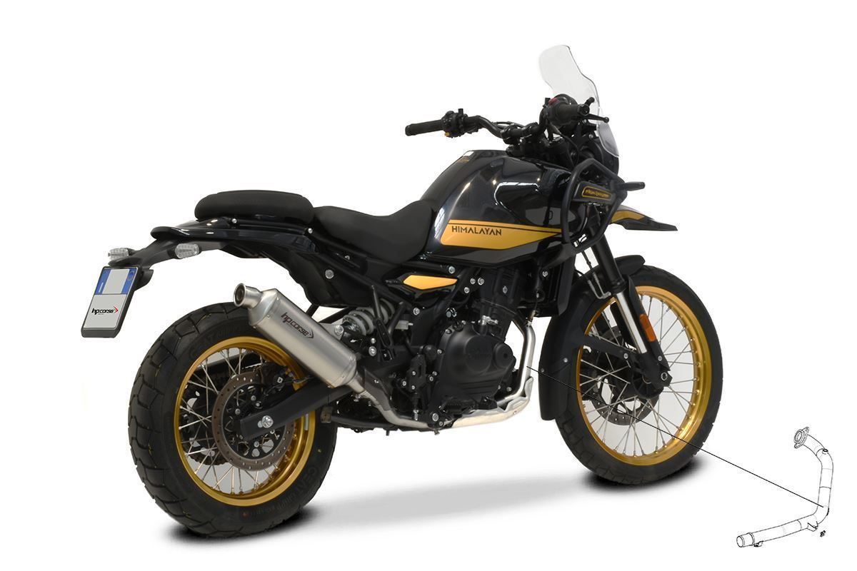 COMPLETE EXHAUST HP CORSE ROYAL ENFIELD HIMALAYAN