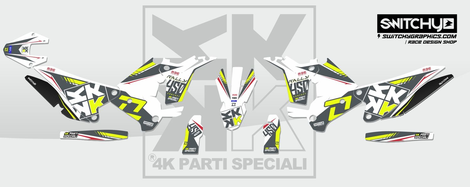 SWITCHY GRAPHIC KIT FOR KOVE 450 RALLY