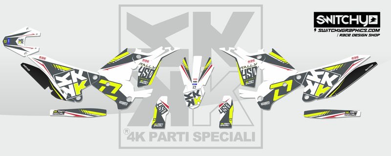 SWITCHY GRAPHIC KIT FOR KOVE 450 RALLY