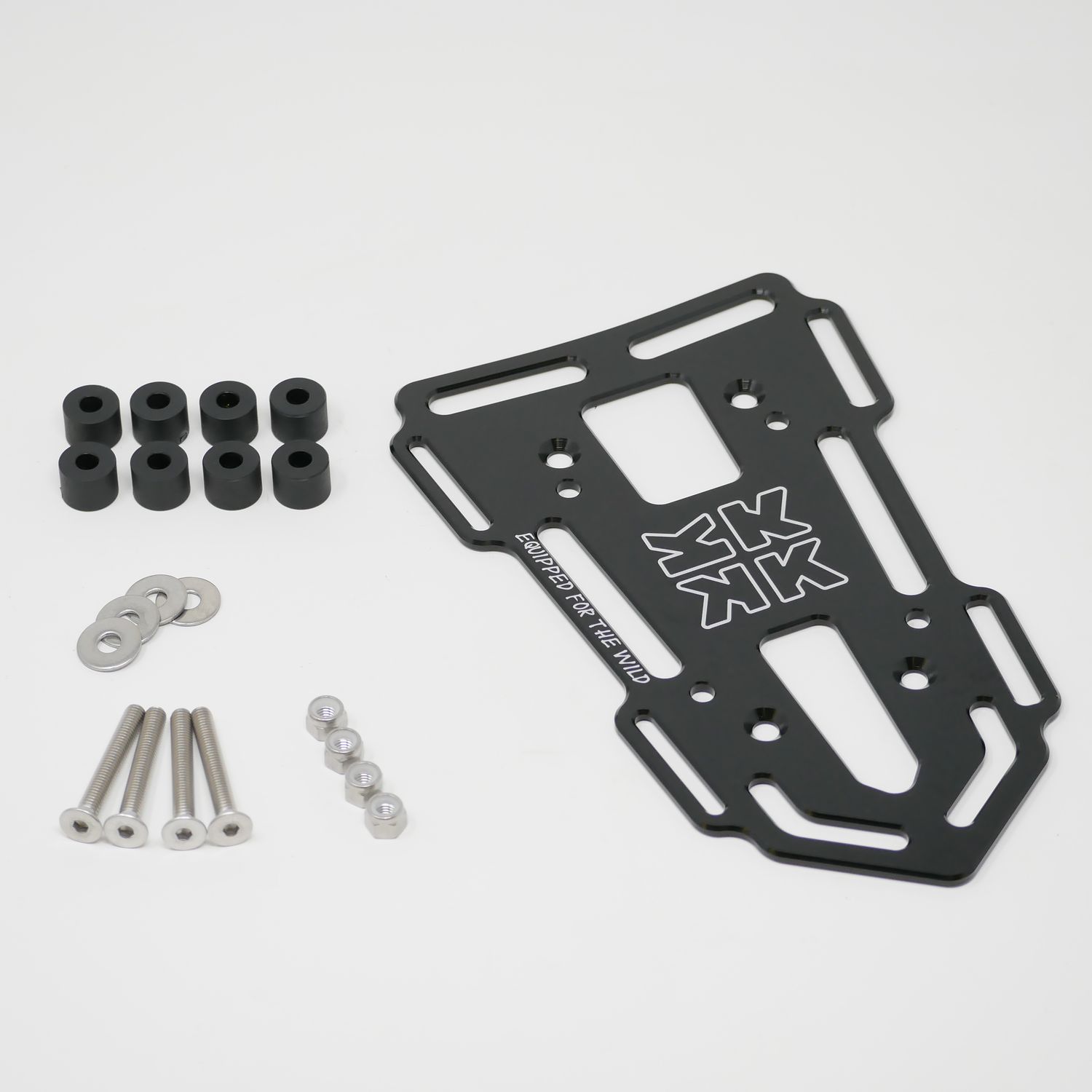 ALUMINUM LUGGAGE RACK PLATE ENDURO