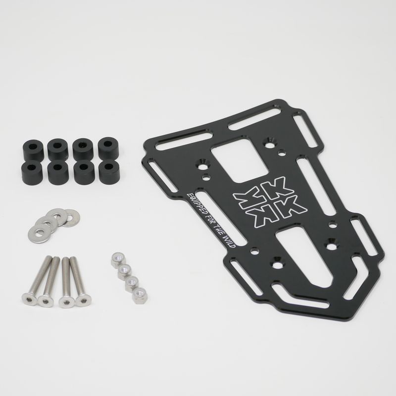 ALUMINUM LUGGAGE RACK PLATE ENDURO