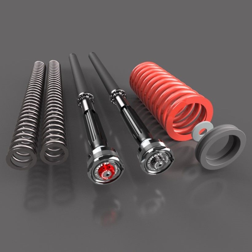 COMPLETE SUSPENSION KIT 270MM STROKE M2 SPRING 4K
