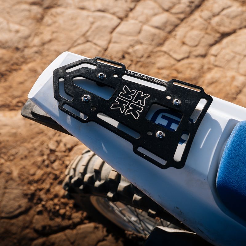 ALUMINUM LUGGAGE RACK PLATE ENDURO
