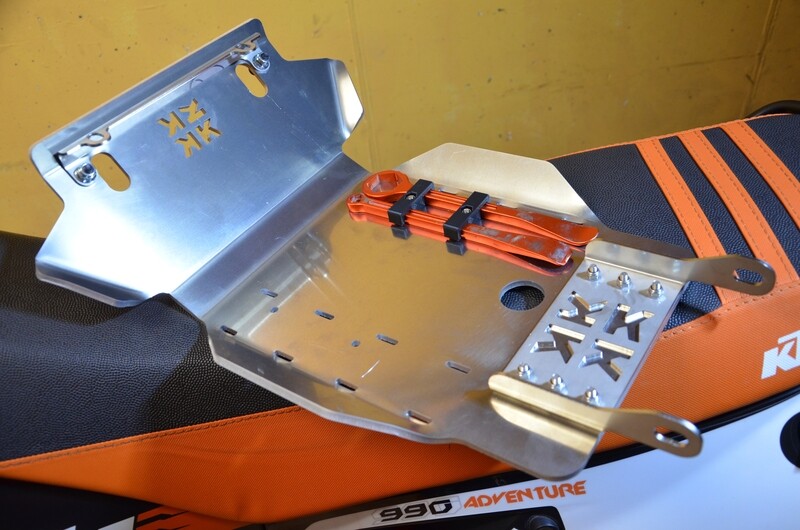 ALUMINUM SKID PLATE KTM 950 990 ADV